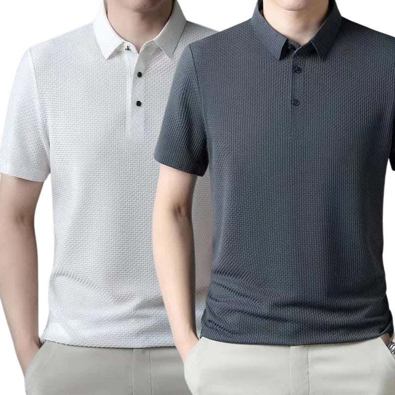 [COMPRE 1 LEVE 2] Camisa Polo Fresh Seda Gelo®