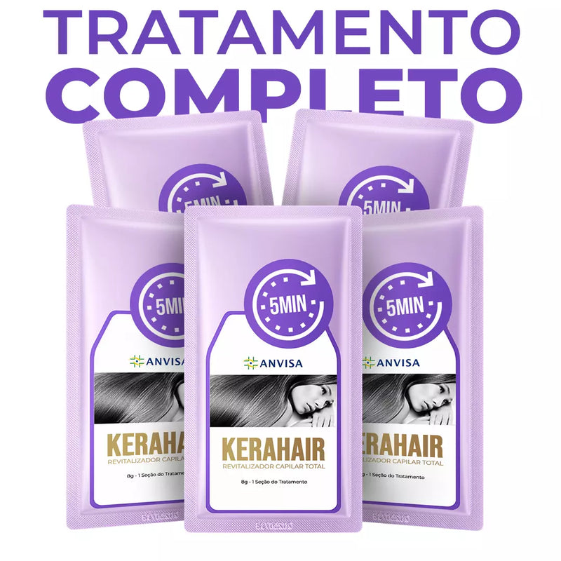 Cabelos Lindos e Revitalizados - KeraHair [COMPRE 1 LEVE 5]