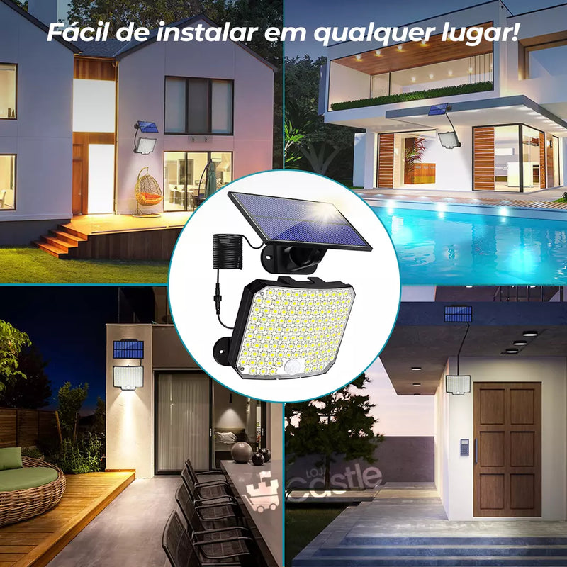 Kit Super Holofote Solar de LED - UltraSunny [ÚLTIMO DIA DE PROMOÇÃO]