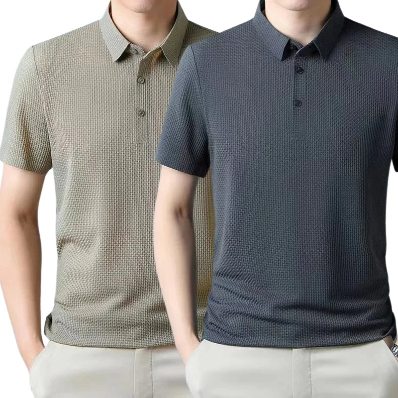 [COMPRE 1 LEVE 2] Camisa Polo Fresh Seda Gelo®